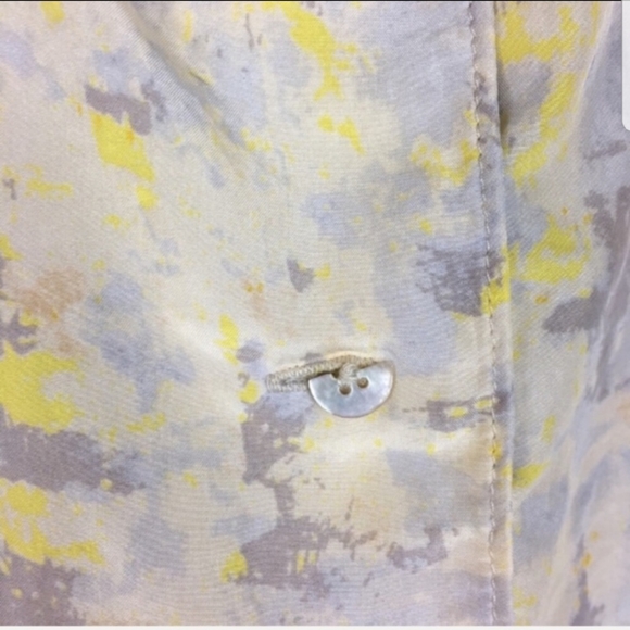 100% silk open back blouse - Picture 4 of 4